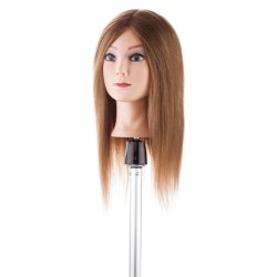 Medium-Length Learning Head with Straight Square Hair