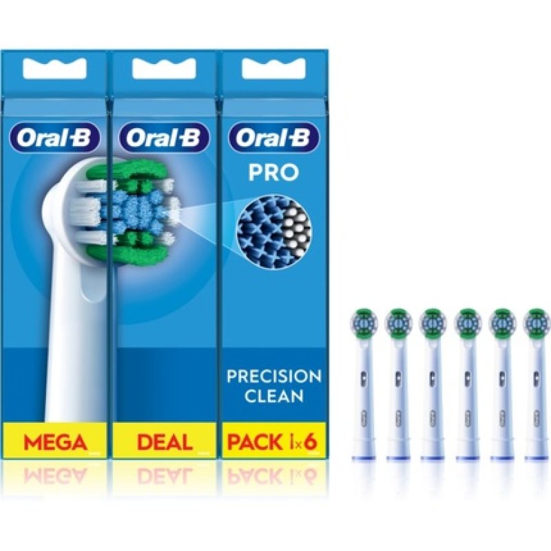 Końcówki Oral-B EB20RX PrecisionClean 6 szt.