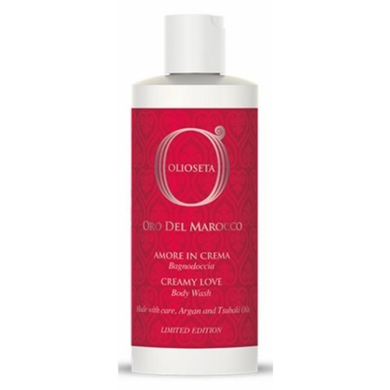 Olioseta Olio del Marocco Bagnodoccia Amore in Crema Bagnoschiuma 250 ml