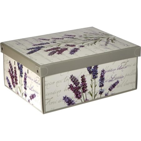 Lavatelli Collection Midi Fragranced Lavender Decorative with Cardboard Lids