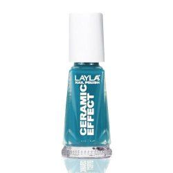 Layla Cosmetics Smalto Layla Ceramic Effect nail polish 10 ml Blue Gloss