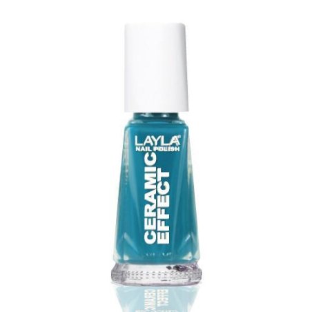Layla Cosmetics Smalto Layla Ceramic Effect nail polish 10 ml Blue Gloss