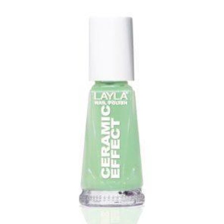 Layla Cosmetics Smalto Layla Ceramic Effect vernis à ongles 10 ml Vert Gloss