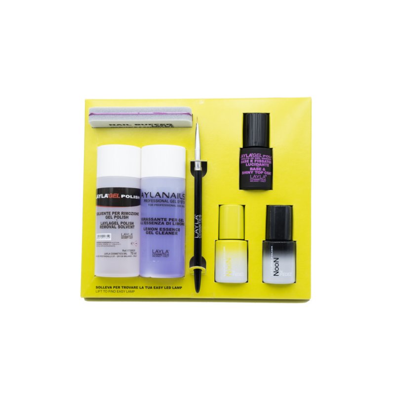 Layla Cosmetics Starter Kit Noon By Fedez 01 nail polish set