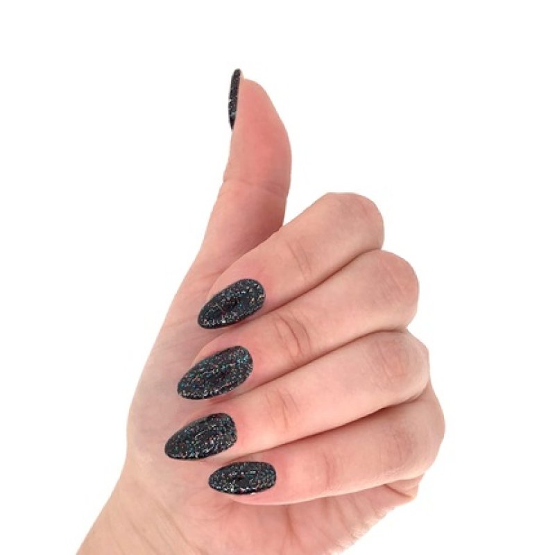 Semipermanent Nail Polish LAYBA GELPOLISH N.701 Black CHASING RAINBOWS No. 701 5ml