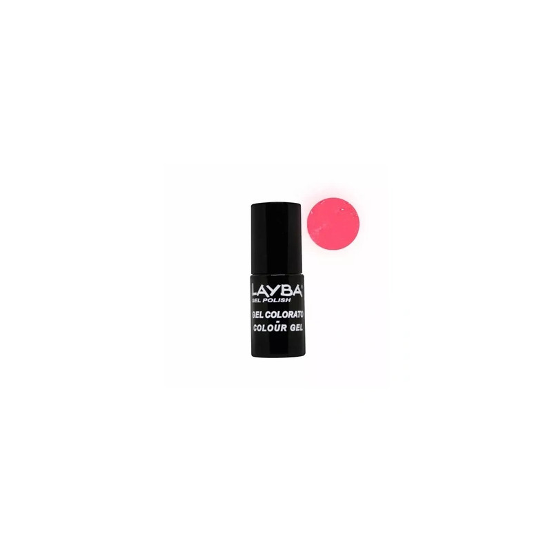 Layla Layba Gel Polish - Semi-Permanent No. 750 Crazy Pink Fluorescent