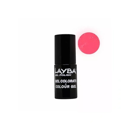 Layla Layba Gel Polish - Semi-Permanent No. 750 Crazy Pink Fluorescent