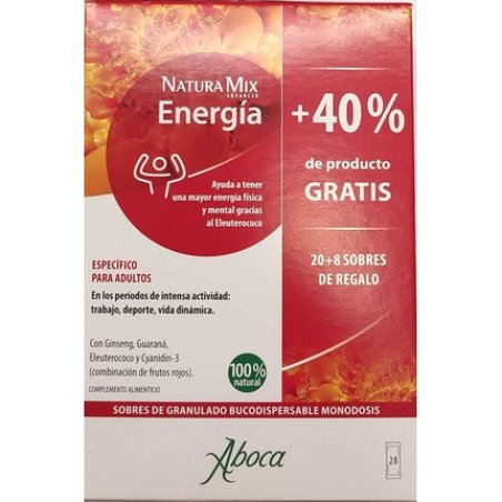 Natura Mix Advanced Energy - 28 Bags Of Granules