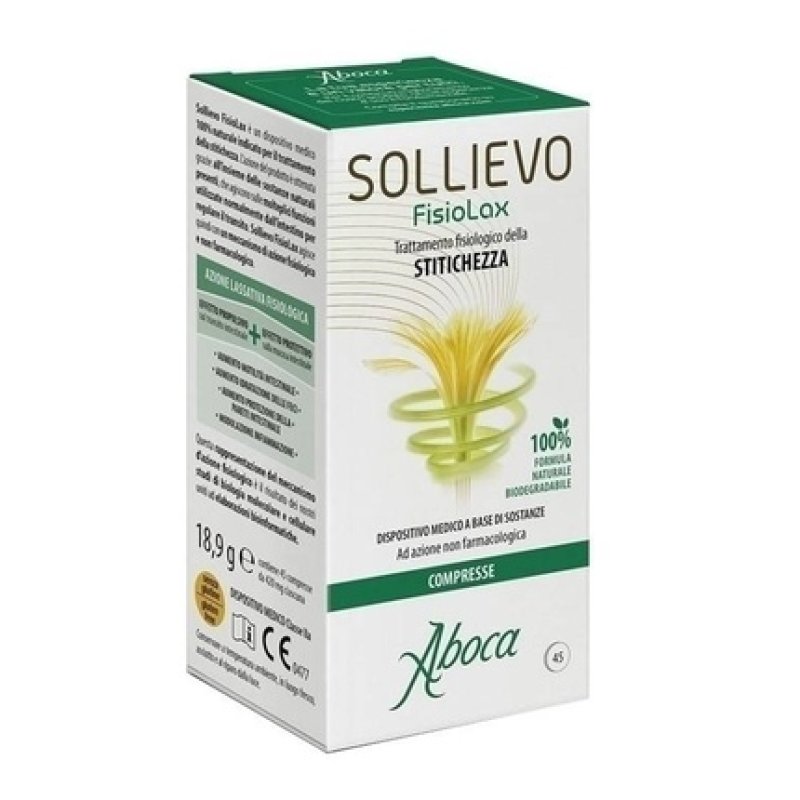 Aboca Sollievo Fisiolax 45 Tablets