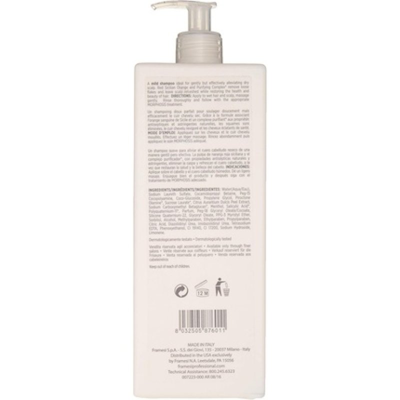 Framesi Morphosis Purifying Shampoo 1000ml