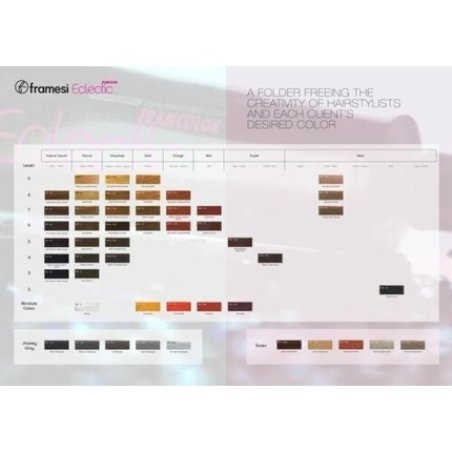 FRAMESI Framcolor Eclectic Care Professional Permanent Cream Hair Color 2.0 oz