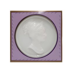 Alla Violetta Di Parma Cameo Soap With Violet Fragrance 100 Gr