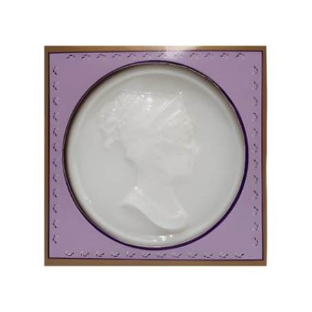 Alla Violetta Di Parma Cameo Soap With Violet Fragrance 100 Gr