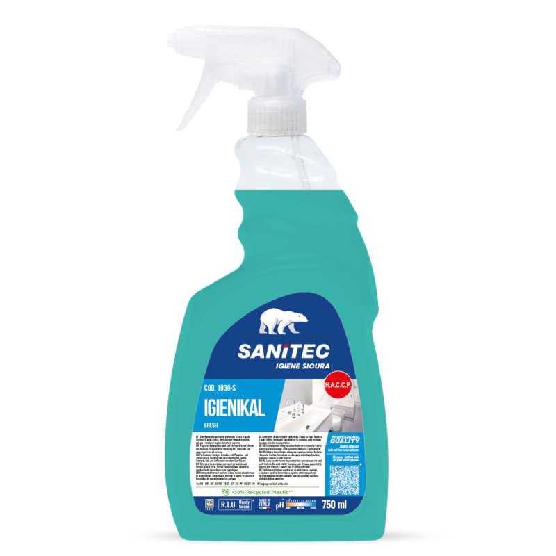 Sanitec Hygienikal Bath Anti-Limescale Cleaner Spray 750ml