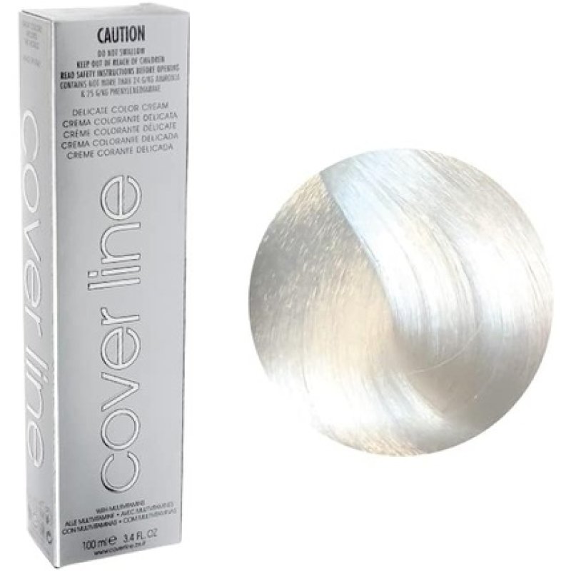 COVER LINE Clear 100ml Black