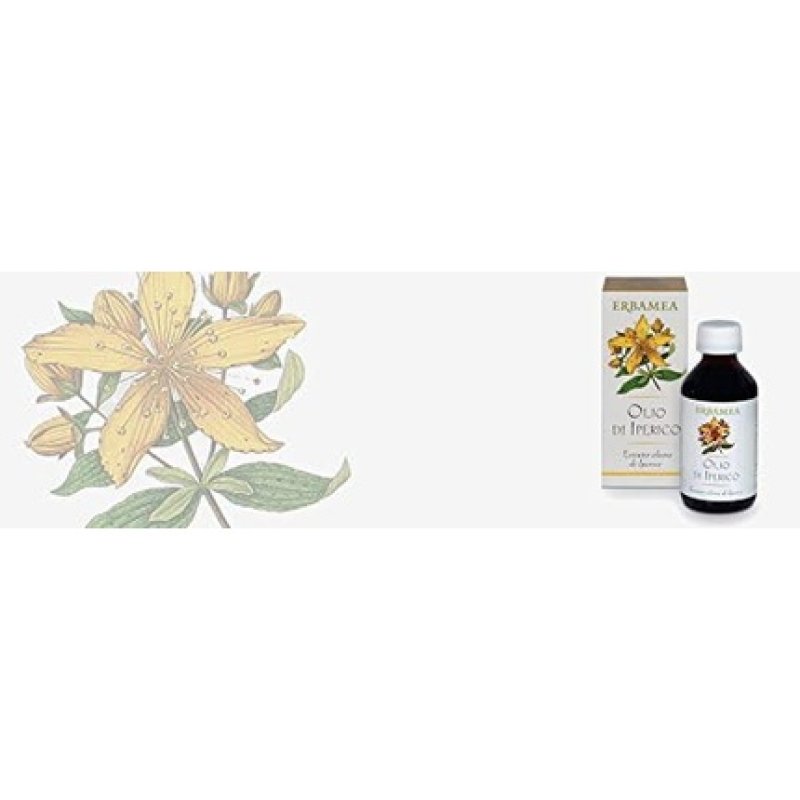 Oil St. John's Wort 100ml Soothing for Sunburn and Rashes