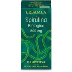 Erbamea Organic Spirulina 150 Tablets