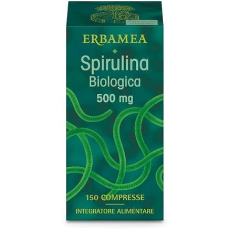 Erbamea Organic Spirulina 150 Tablets