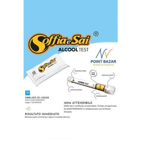 Soffia E Sai Single Use Alcohol Test
