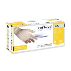 Reflexx R67 Powder Free Nitrile Gloves Ambre XL R46/XL