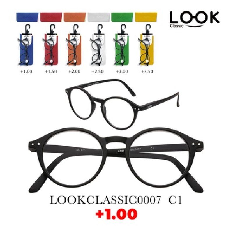 Look Optics Look Classic 0007 C1 1.00 Classic Glasses