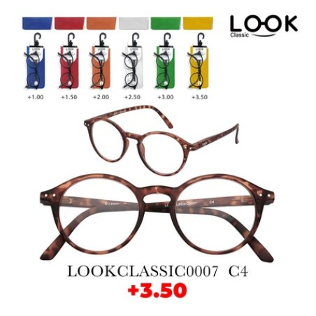 Look Optics Look Classic 0007 C4 3.50 Classic Glasses