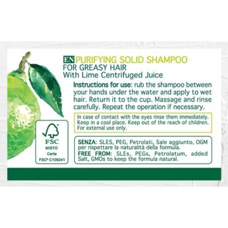 Solid Shampoo with Organic Cleansing