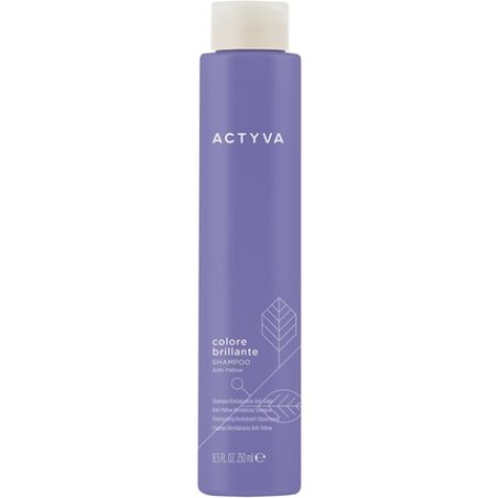Actyva Brilliant Color Anti-Yellow Shampoo Eliminates Yellow Reflections