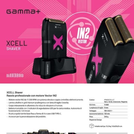 Gamma Gamma Shaver Xcell