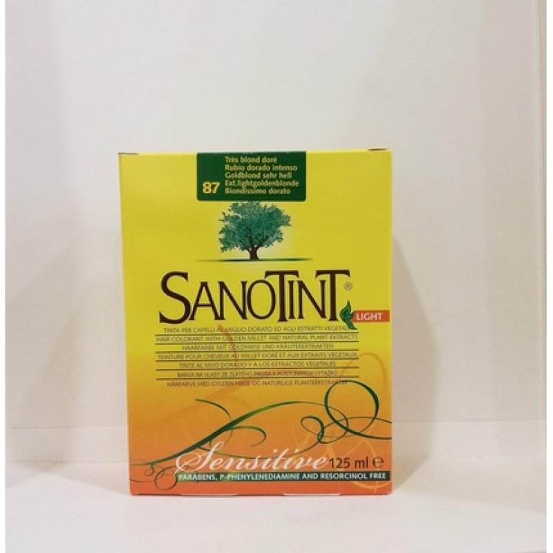 Sanotint PPD & Ammonia Free Golden Blonde 87 Sensitive Extra Light Golden Blonde