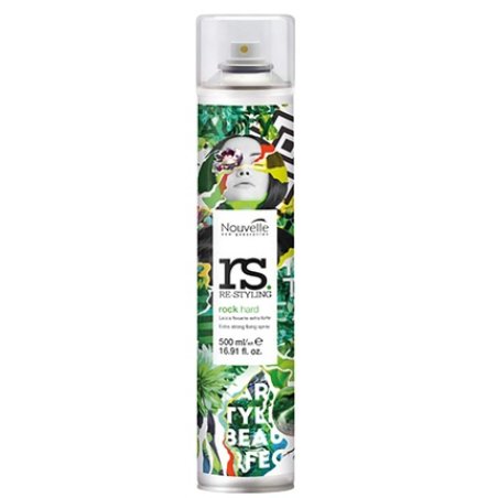 Nouvelle Rs Rock Hard Hairspray Extra Strong 500ml