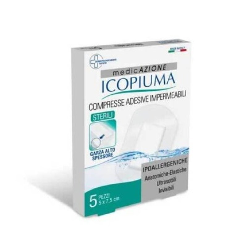 Icopiuma Postoperative Waterproof Adhesive Tablets 5x7.5cm