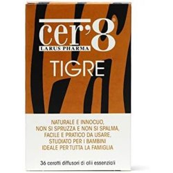 Larus Pharma Cer8 Tigre 36 Essential Oil Diffuser Patches