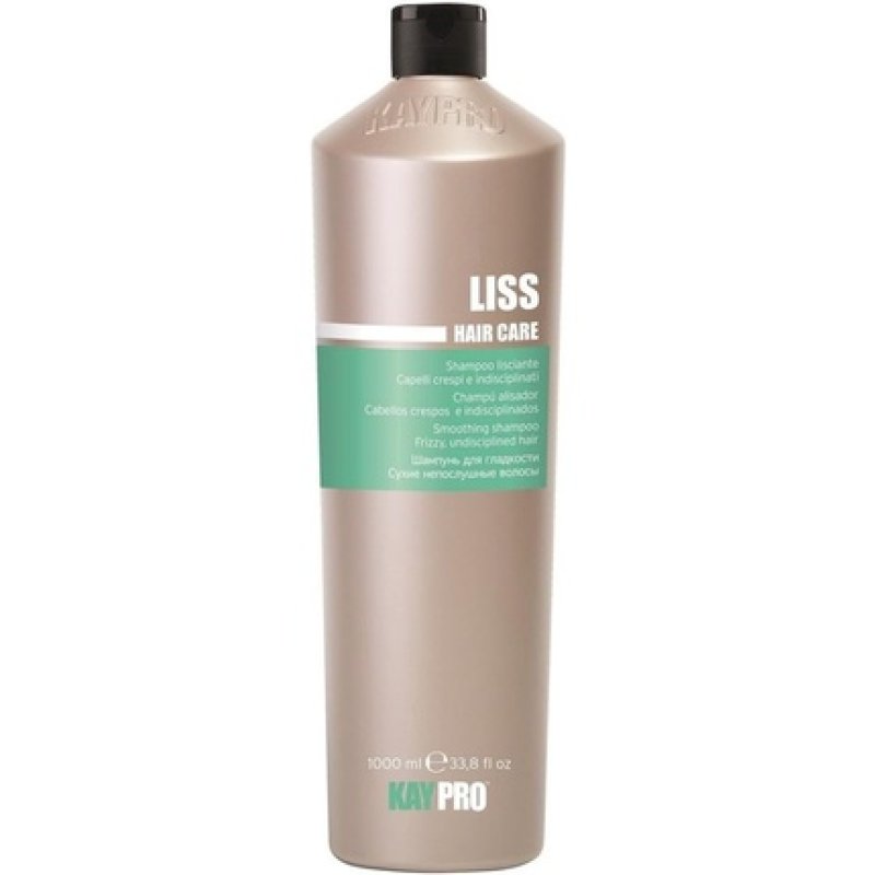 KEPRO Kay Pro LISS Hair Care Smoothing Shampoo for Frizzy and Undisciplined Hair 1000ml