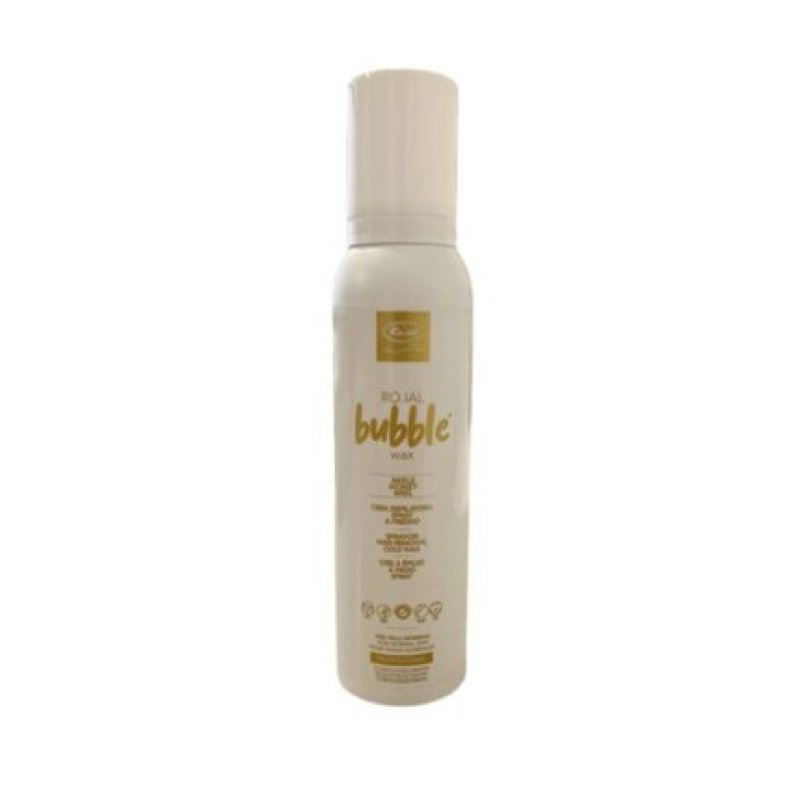 Ro.Ial Bubble Wax Hair Removal Spray Can with Honey Fragrance