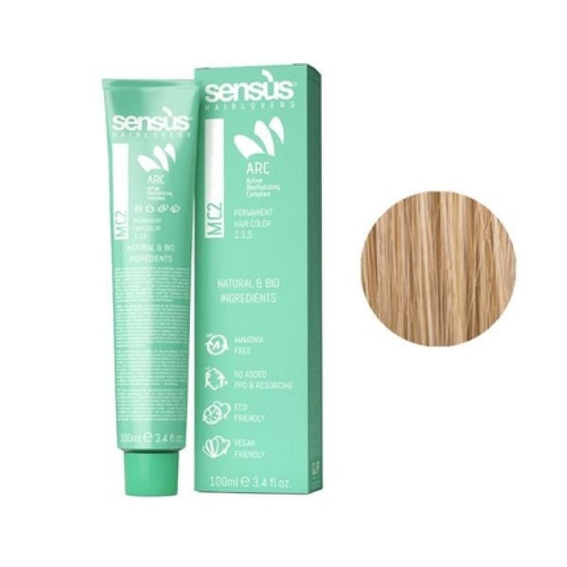 Sensus Ammonia-Free Color Mc2 Shade 10.3 Golden Platinum Blonde
