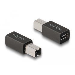 DeLOCK Adaptateur USB 2.0 de USB Type-C femelle à Type-B mâle