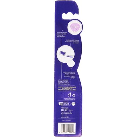 Clendy Double Action Tongue Cleaner Brush