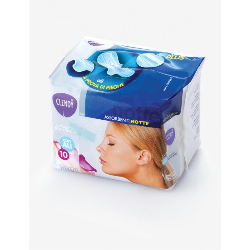 CLENDY 159702 feminine hygiene product Sanitary napkin 10 pc(s)