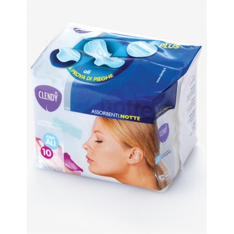CLENDY 159702 feminine hygiene product Sanitary napkin 10 pc(s)