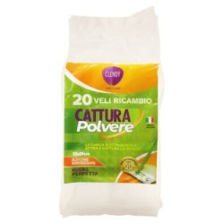 Clendy Cattura Polvere Veli Di Ricambio Panno Antistatico 20pz