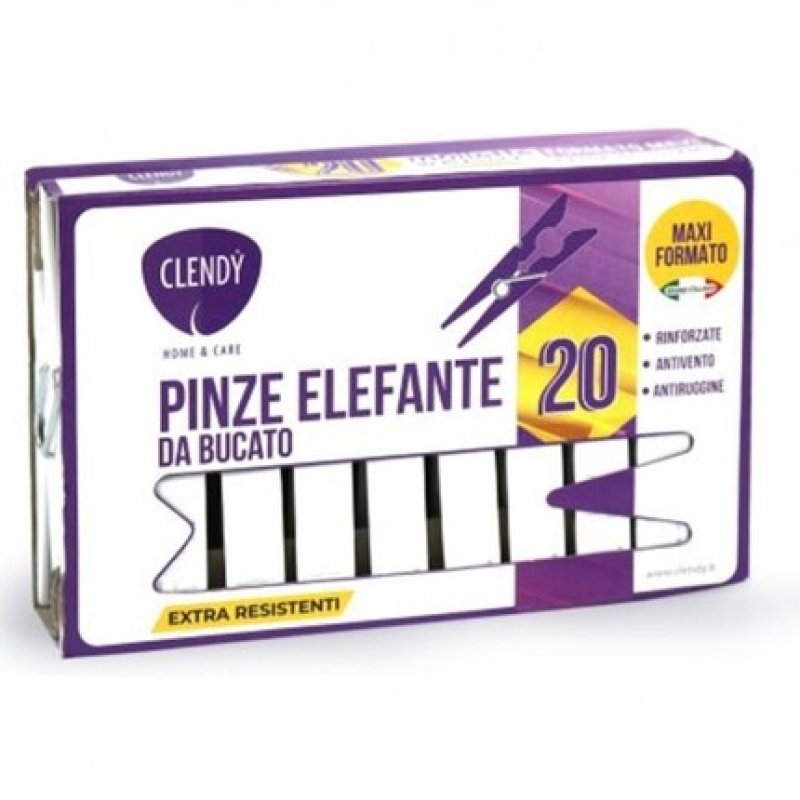 Clendy Elephant Laundry Molettes