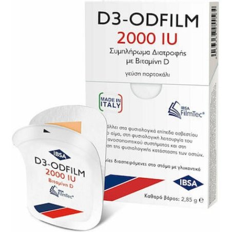 Pharmasyn Ibsa D3-Odfilm 2000iu Dietary Supplement With Vitamin D - 30 Dissolvable Strips