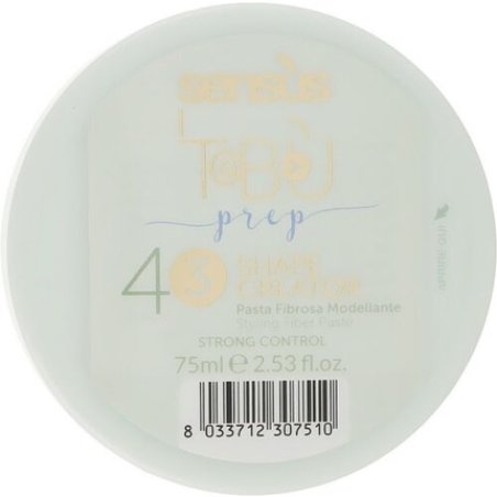 Sensus Tabu Prep Shape Styling Paste 75ml - Shape Creator