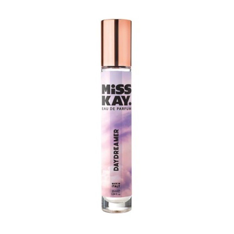 Miss Kay Daydreamer Eau de Parfum 25ml - Soothing Gentle Scent Almond Hawthorn Rose Made in Italy 100% Vegan Cruelty