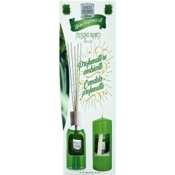 Sweet Home Collection Fragrance Sticks 100ml Plus Scented Candle 135g White Musk