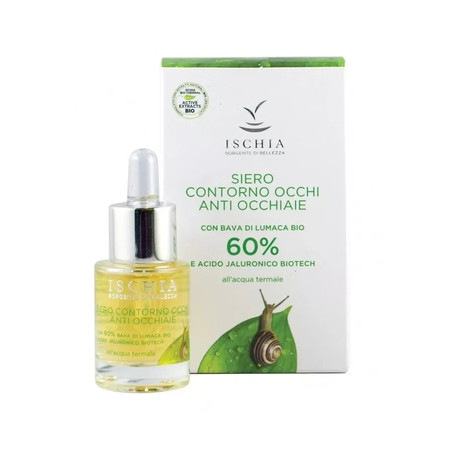 Ischia Source Of Beauty Eye Contour Serum Anti Dark Circles Snail Slime