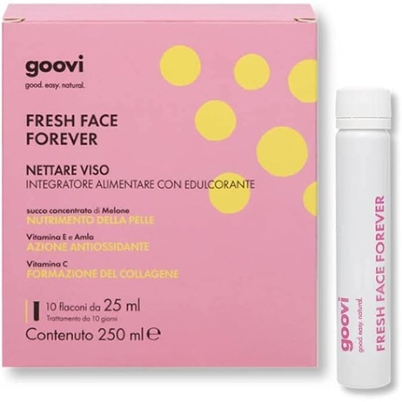 Goovi Fresh Face Forever Nettare Viso Integratore Alimentare 25ml