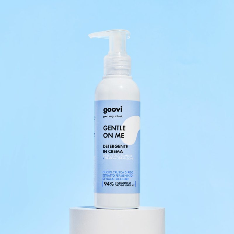 Goovi Gentle On Me Cream Cleanser - Cleanses Skin and Removes Makeup