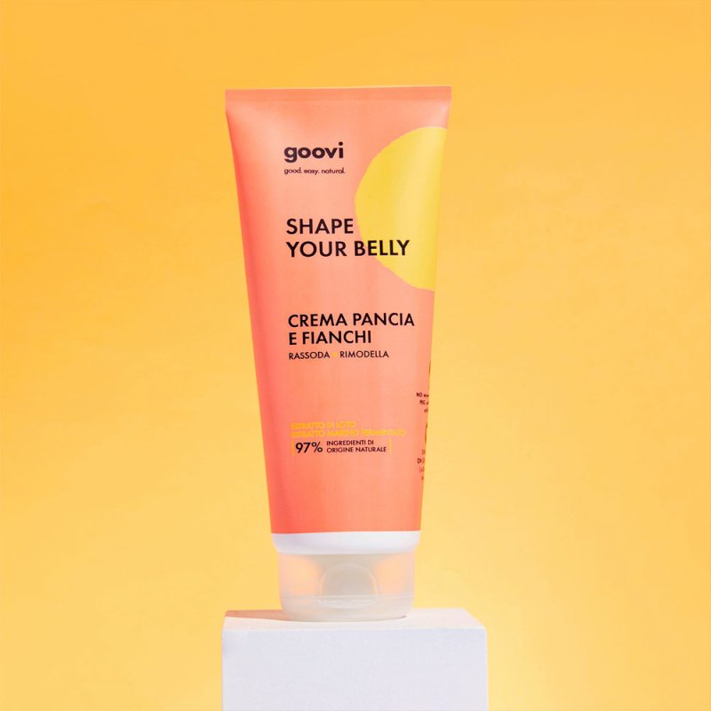 Goovi Shape Your Belly Firming and Remodeling Cream with Natural Ingredients